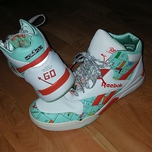 Rare monopoly reverse jam reebok shoes
